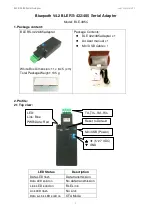 Preview for 1 page of Uconnect BLE-485B Manual