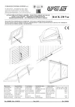 Предварительный просмотр 1 страницы UCS RACK 230 Vac Use Manual