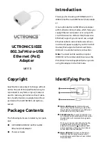 Uctronics U6113 Manual preview