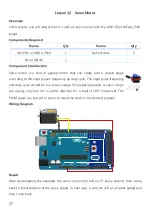 Preview for 37 page of Uctronics Ultimate Starter Kit for Arduino Manual