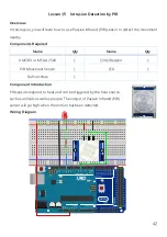 Preview for 42 page of Uctronics Ultimate Starter Kit for Arduino Manual