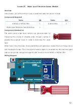 Preview for 62 page of Uctronics Ultimate Starter Kit for Arduino Manual