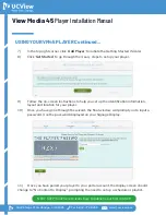 Preview for 4 page of UCView View Media 45 Installation Manual