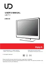 Preview for 37 page of UD 24W5210 User Manual