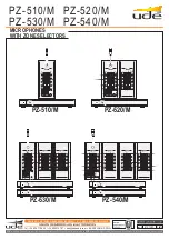 Ude PZ-510/M Manual preview