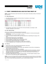 Preview for 7 page of UDI filters UdiMatic 785196 Installation, Operation And Maintenance Manual