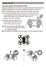 Preview for 7 page of UDI R/C U46W User Manual