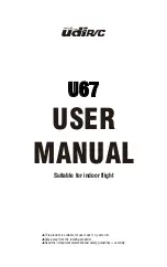 Preview for 1 page of UDI R/C U67 User Manual