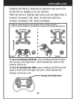 Предварительный просмотр 22 страницы UDI R/C VOYAGER U845Wifi User Manual