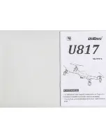 Udi U817 User Manual preview