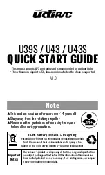 udir/c U39S Quick Start Manual preview