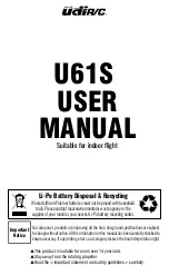 Preview for 1 page of udir/c U61S User Manual