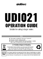 Preview for 1 page of udir/c UDI021 Operation Manual