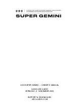 Preview for 135 page of UDO AUDIO SUPER GEMINI Owner'S Manual