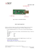 Предварительный просмотр 6 страницы UDOIT RFT-868-USB User Manual