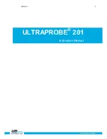 UE Systems ULTRAPROBE 201 Instruction Manual preview