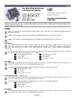 UE 2W2D Installation And Maintenance Instructions Manual preview