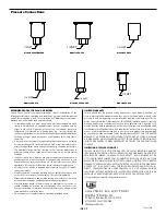 Preview for 4 page of UE 6 Series Installation And Maintenance Instructions