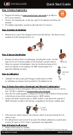 Preview for 2 page of UE Vanguard Quick Start Manual