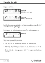 Preview for 61 page of uebe cyclotest baby Instructions For Use Manual