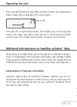 Preview for 62 page of uebe cyclotest baby Instructions For Use Manual