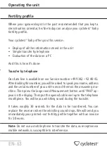 Preview for 63 page of uebe cyclotest baby Instructions For Use Manual