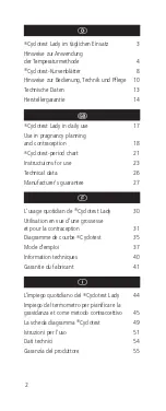 Preview for 2 page of uebe cyclotest lady Instruction Manual