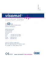 Предварительный просмотр 59 страницы uebe Visomat Comfort 20 Instructions For Use Manual