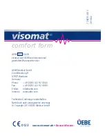 Предварительный просмотр 59 страницы uebe Visomat comfort form Instructions For Use Manual