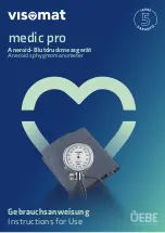 Предварительный просмотр 1 страницы uebe Visomat medic pro Instructions For Use Manual