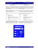 Предварительный просмотр 8 страницы UEBERALL UBK Series Installation And Operation Manual