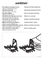 Preview for 1 page of Uebler 15720 Mounting And Operating Instructions