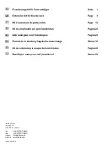 Предварительный просмотр 2 страницы Uebler 19710 Mounting And Operating Instructions