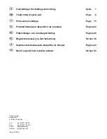 Preview for 2 page of Uebler F22 Mounting And Operating Instructions