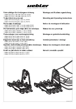 Предварительный просмотр 1 страницы Uebler X21S Mounting And Operating Instructions