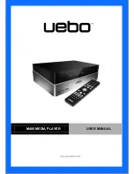 Uebo M400 User Manual preview