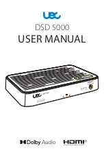 UEC DSD 5000 User Manual предпросмотр