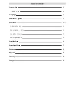 Preview for 2 page of UEi CLM100 Instruction Manual