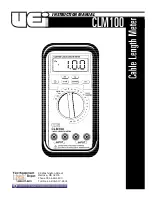 Preview for 1 page of UEi CML100 Instruction Manual