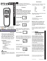 Preview for 1 page of UEi CO71A-N Instruction Manual