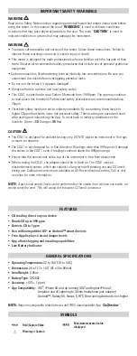 Preview for 2 page of UEi COA1 Instruction Manual