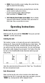 Preview for 6 page of UEi DAFM3 Instruction Manual