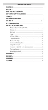 Preview for 2 page of UEi DL389B Instruction Manual