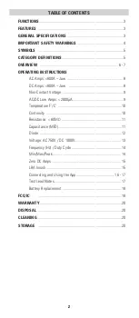 Preview for 2 page of UEi DL429B Instruction Manual