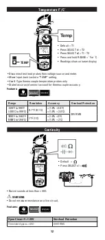 Preview for 12 page of UEi DL589 Instruction Manual