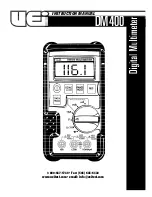 UEi DM400 Instruction Manual preview