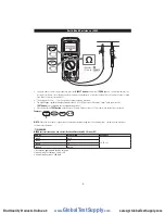 Preview for 8 page of UEi IRT803 Instruction Manual