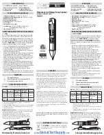 Предварительный просмотр 2 страницы UEi NCV3 Instruction Manual