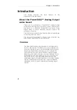 Preview for 10 page of UEi PowerDAQ PDXI-AO Series User Manual