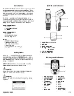 Предварительный просмотр 2 страницы UEi SCOUT INF185 Instruction Manual